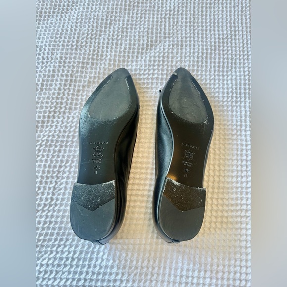 Margaux the Pointe Black Flats - Picture 4 of 8